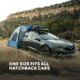 Napier Sportz Dome-To-Go Hatchback/CUV Tent, Blue/Gray, 86000