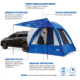 Napier Sportz Dome-To-Go Hatchback/CUV Tent, Blue/Gray, 86000