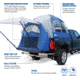 Napier Sportz Truck Tent, 57 Series, Compact Regular Bed 6-6.1 ft, Blue/Gray, 57044