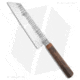 Nate Summers Custom Kiritsuke Fixed Blade Chef's Knife, 8.25in, W2, Wharncliffe Blade, Wood, Wood Handle, w/ Ironwood, Wood/Silver, 13.75 inch, BHQ-208223