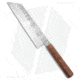 Nate Summers Custom Kiritsuke Fixed Blade Chef's Knife, 8.25in, W2, Wharncliffe Blade, Wood, Wood Handle, w/ Kwila, Wood/Silver, 13.75 inch, BHQ-208225