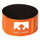 Nathan Reflex Reflective Snap Bands 2-Pack, Hi-Viz Orange, OSFM NS1013-0117-00