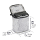 National Geographic Walkabout Slender Messenger, Gray NGW2400