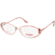 National NA0002 Eyeglass Frames - Shiny Pink Frame Color