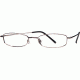 National NA0017 Eyeglass Frames - Shiny Gun Metal Frame Color