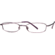National NA0017 Eyeglass Frames - Shiny Violet Frame Color