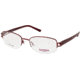 National NA0047 Eyeglass Frames - Shiny Bordeaux Frame Color