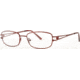 National NA0155 Eyeglass Frames - Shiny Bordeaux Frame Color