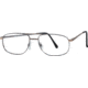 National NA0230 Eyeglass Frames - Shiny Gun Metal Frame Color