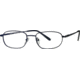 National NA0236 Eyeglass Frames - Matte Black Frame Color