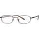 National NA0236 Eyeglass Frames - Shiny Light Brown Frame Color
