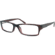 National NA0300 Eyeglass Frames - Shiny Dark Brown Frame Color