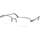 National NA0302 Eyeglass Frames - Shiny Dark Brown Frame Color
