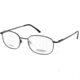 National NA0304 Eyeglass Frames - Matte Black Frame Color
