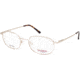 National NA0304 Eyeglass Frames - Gold Frame Color
