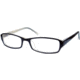 National NA0306 Eyeglass Frames - Black Frame Color