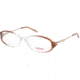 National NA0310 Eyeglass Frames - Shiny Light Brown Frame Color