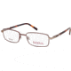 National NA0314 Eyeglass Frames - Shiny Dark Brown Frame Color