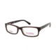 National NA0317 Eyeglass Frames - Shiny Dark Brown Frame Color