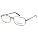 National NA0319 Eyeglass Frames - Matte Black Frame Color