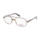 National NA0324 Eyeglass Frames - Shiny Dark Brown Frame Color