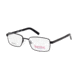 National NA0327 Eyeglass Frames - Matte Black Frame Color