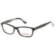 National NA0338 Eyeglass Frames - Black / White Frame Color