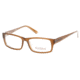 National NA0343 Eyeglass Frames - Shiny Light Brown Frame Color