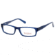 National NA0345 Eyeglass Frames - Matte Blue Frame Color