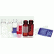 National Scientific Target 10-425 Screw-Thread Vials, Pack of 100, National Scientific Unassembled Vial Kit, Certified Clear Vials, CERT4010-91