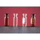 National Scientific Wide Opening Crimp-Top Vials, National Scientific C4011-S9 Clear Vials High Recovery Vials, Silanized