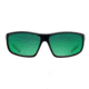 Native Eyewear Bigfork Sunglasses,Asphalt Frame,Green Reflex Lens,Polarized,161 302 529