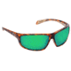 Native Eyewear Bigfork Sunglasses, Desert Tort Frame, Green Reflex Lens, Polarized, 161 312 529