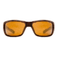 Native Eyewear Bolder Sunglasses, Wood Frame, Bronze Reflex Brown Lens, Polarized, 138 361 520