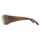 Native Eyewear Bomber Sunglasses, Wood Frame, Brown Lens, Polarized, 134 361 515