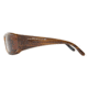 Native Eyewear Bomber Sunglasses,Wood Frame,Brown Lens,Polarized,134 361 515