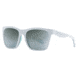 Native Eyewear Braiden Single Vision Prescription Sunglasses, Matte White / Gray / Mint Frame, Polarized, 185 919 528SV