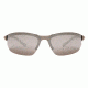 Native Eyewear Dash XP Sunglasses, Charcoal Frame, Silver Reflex Gray Lens, Polarized, 116 348 521