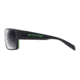 Native Eyewear Eldo Bifocal Prescription Sunglasses, Matte Black / Lime / Dark Gray Frame, Polarized, 177 369 523BI