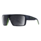 Native Eyewear Eldo Bifocal Prescription Sunglasses, Matte Black / Lime / Dark Gray Frame, Polarized, 177 369 523BI