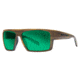 Native Eyewear Eldo Sunglasses,Wood/Black/Black Frame,Green Reflex Brown Lens,Polarized,177 903 529