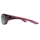 Native Eyewear Kannah Sunglasses,Crimson Frame,Gray Lens,Polarized,178 399 523