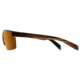 Native Eyewear Linville Sunglasses,Wood Frame,Brown Lens,Polarized,170 361 524