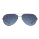 Native Eyewear Patroller Sunglasses,Chrome/Iron Frame,Blue Reflex Lens,Polarized,175 377 526