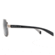 Native Eyewear Patroller Sunglasses,Chrome/Iron Frame,Gray Lens,Polarized,175 377 523