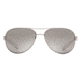 Native Eyewear Patroller Sunglasses,Chrome/Iron Frame,Silver Reflex Lens,Polarized,175 377 528