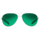 Native Eyewear Patroller Sunglasses,Gunmetal/Iron Frame,Green Reflex Lens,Polarized,175 382 529