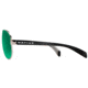 Native Eyewear Patroller Sunglasses,Gunmetal/Iron Frame,Green Reflex Lens,Polarized,175 382 529