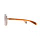 Native Eyewear Patroller Sunglasses,Chrome/Crystal Brown Frame,Brown Lens,Polarized,175 397 524