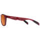 Native Eyewear Sanitas Sunglasses,Crimson Frame,Brown Lens,Polarized,180 399 524